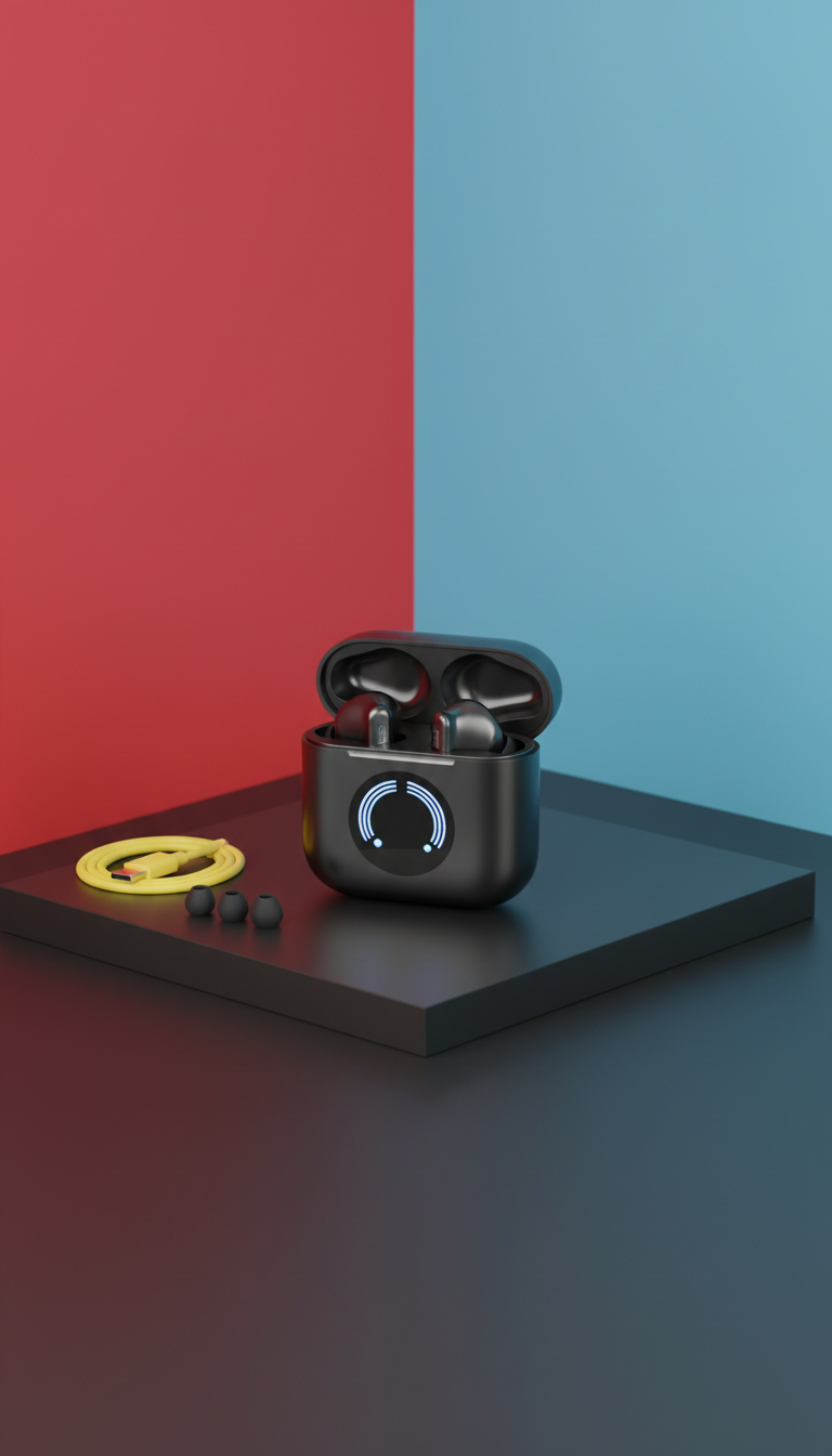 Wireless Earbuds with Magnetic Case